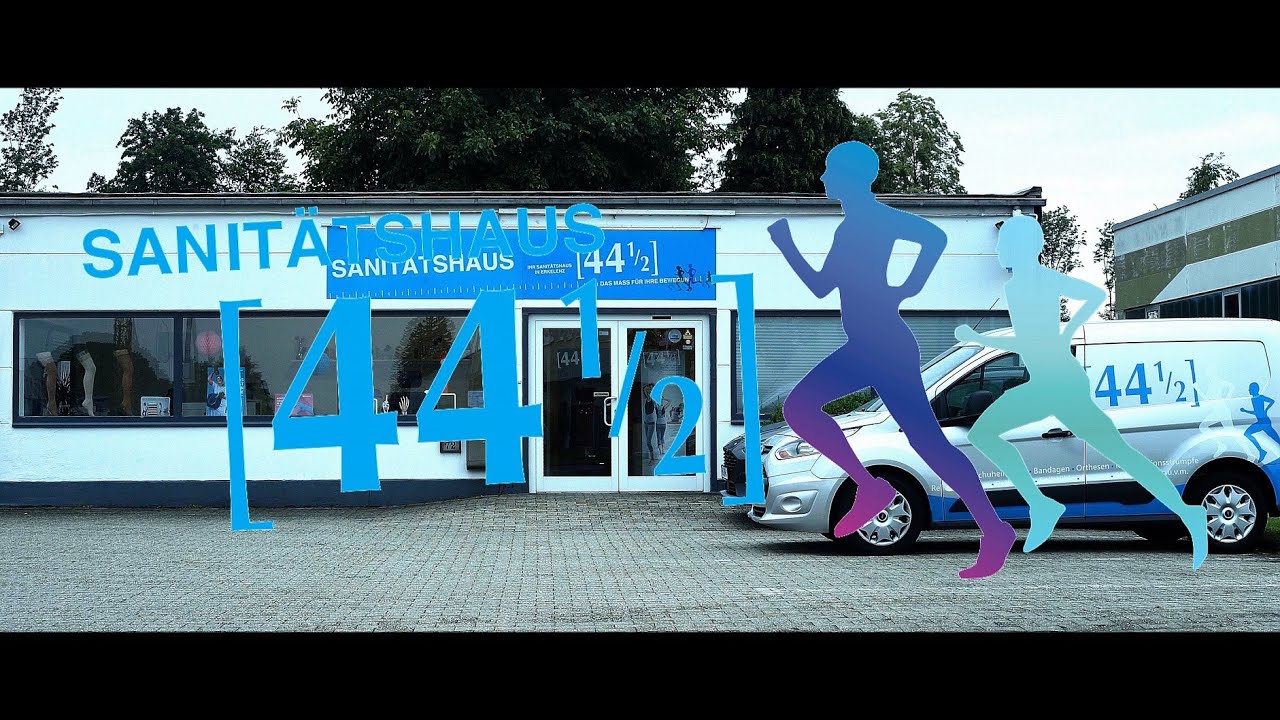 Referenz Youtubevideo: Sanitätshaus 44 1/2 in Erkelenz - Inh. Felix Engberg - Imagefilm 2021